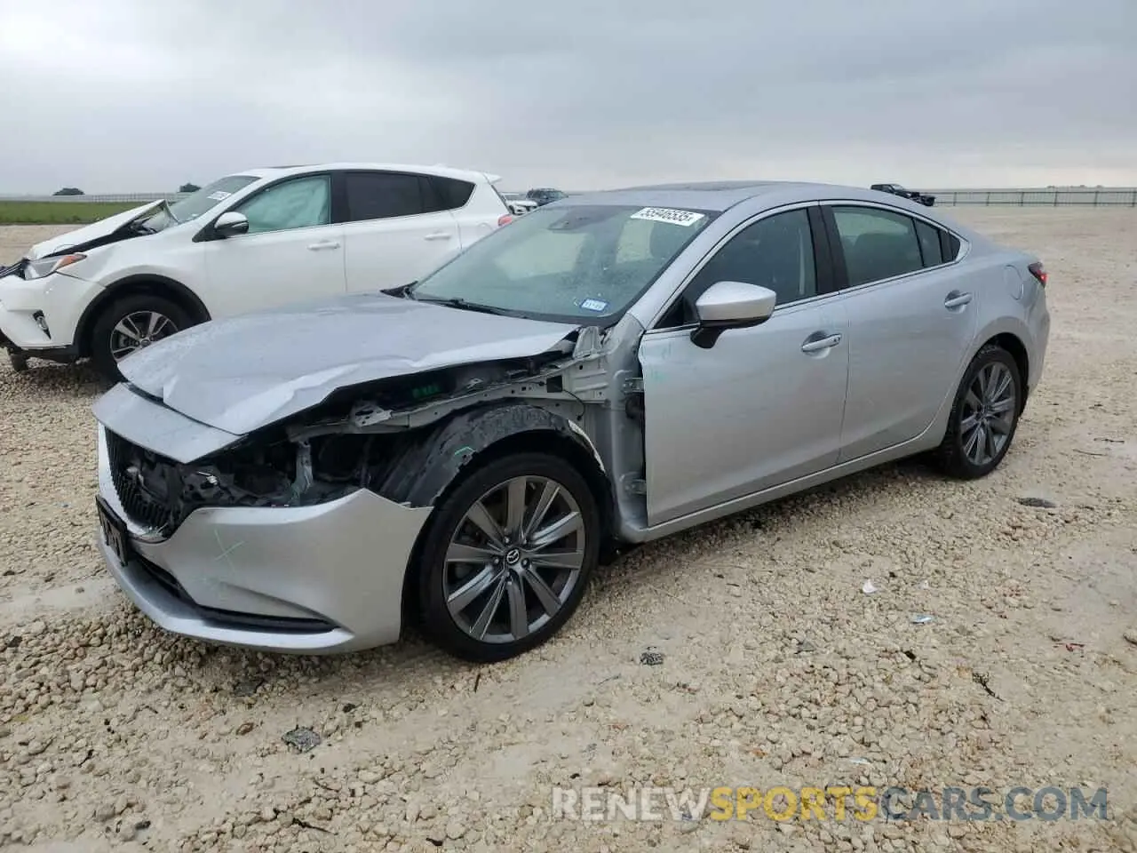 1 Photograph of a damaged car JM1GL1TY3K1510269 MAZDA 6 2019
