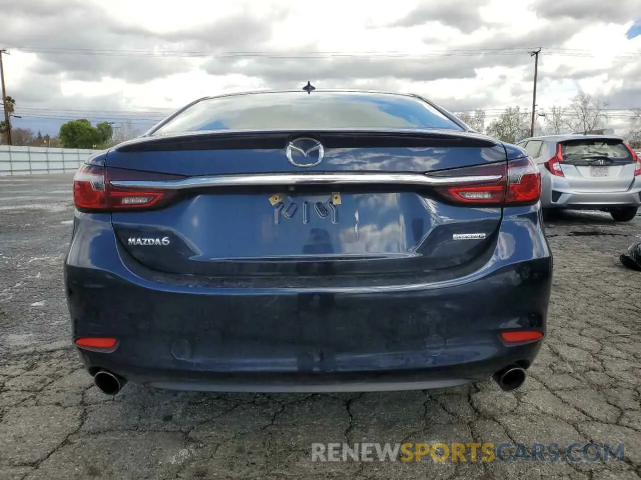 6 Photograph of a damaged car JM1GL1TY5K1503310 MAZDA 6 2019