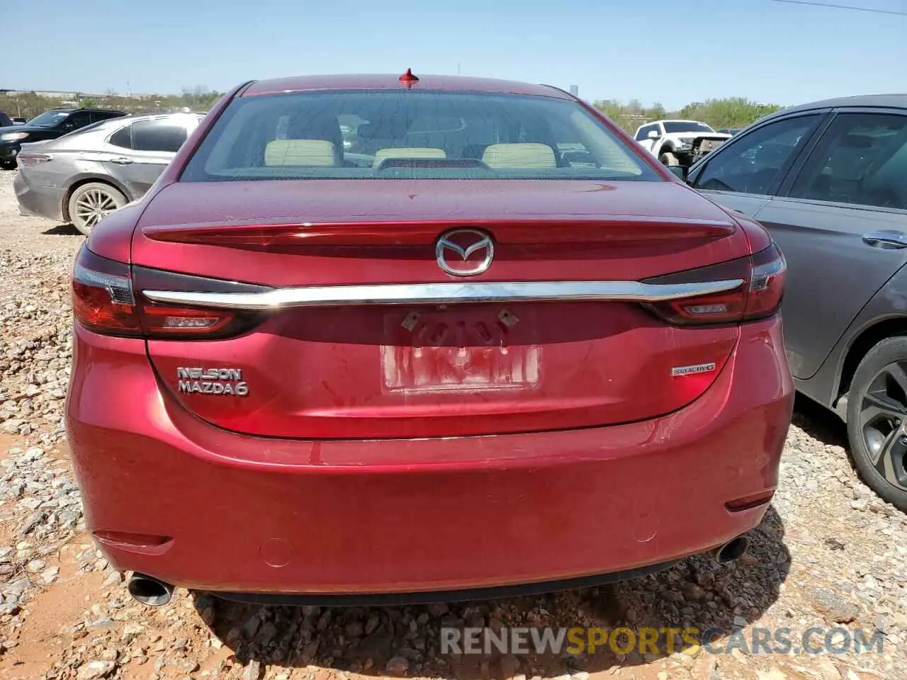 6 Photograph of a damaged car JM1GL1TY7K1506127 MAZDA 6 2019