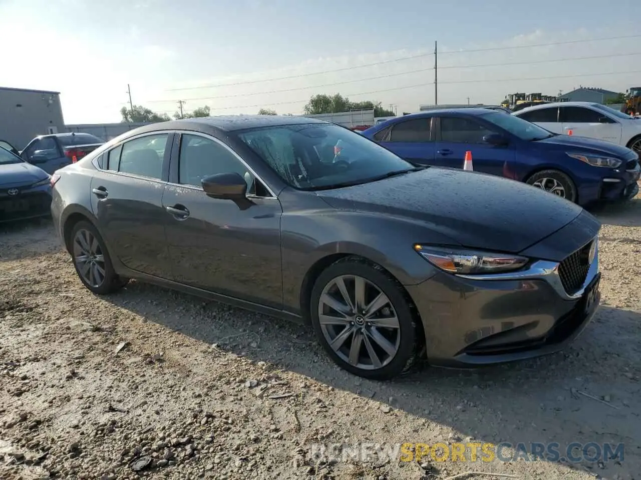 4 Photograph of a damaged car JM1GL1TY8K1501518 MAZDA 6 2019