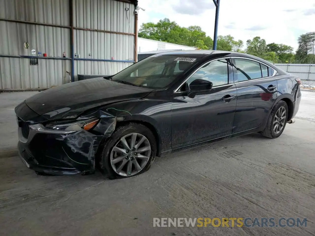 1 Photograph of a damaged car JM1GL1UM1K1501873 MAZDA 6 2019