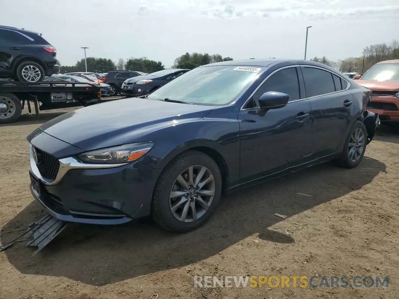 1 Photograph of a damaged car JM1GL1UM1K1510461 MAZDA 6 2019