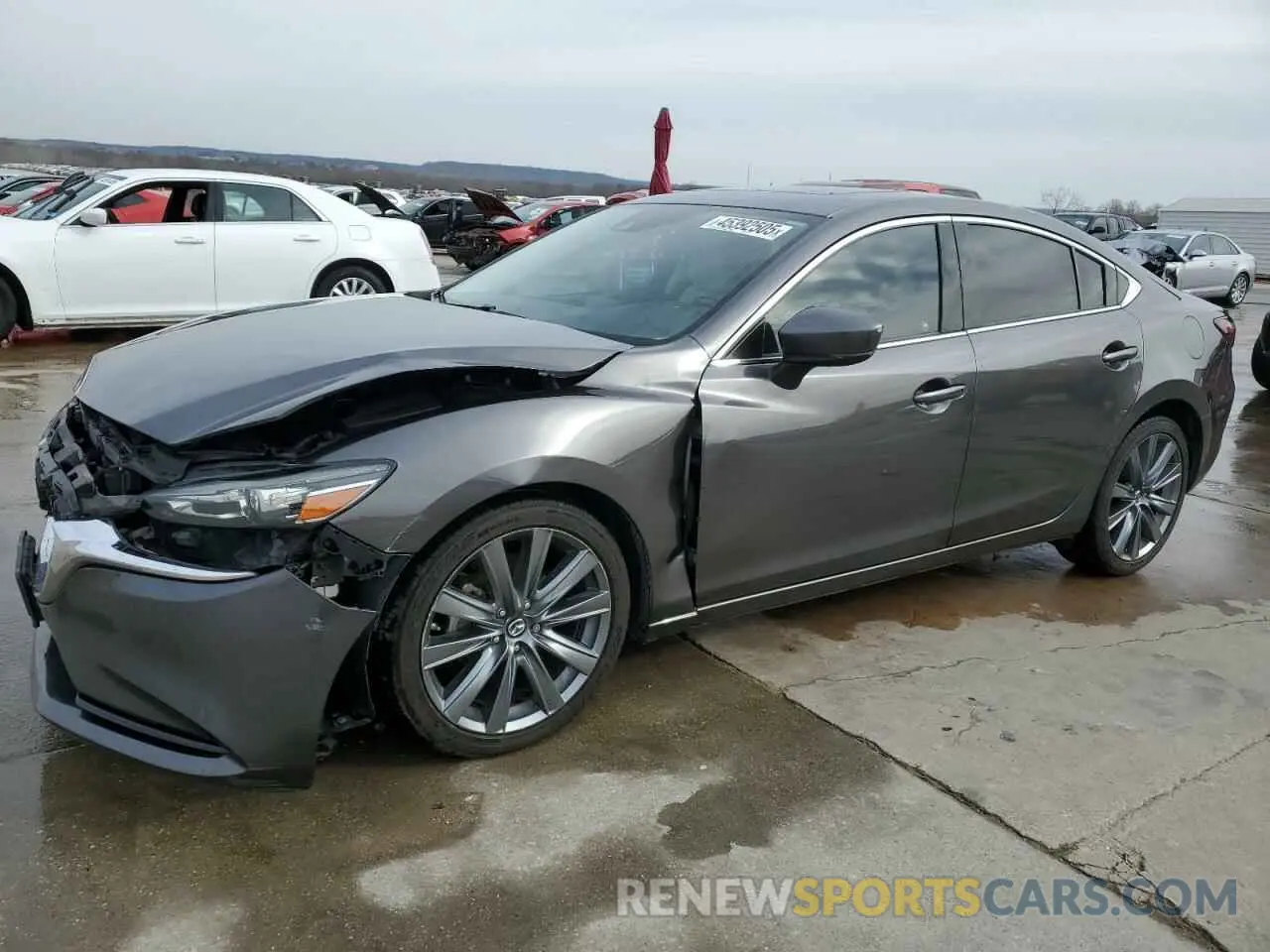 1 Photograph of a damaged car JM1GL1VM1K1503119 MAZDA 6 2019