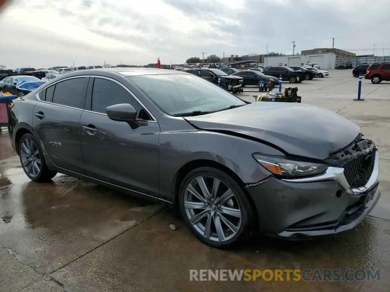 4 Photograph of a damaged car JM1GL1VM1K1503119 MAZDA 6 2019