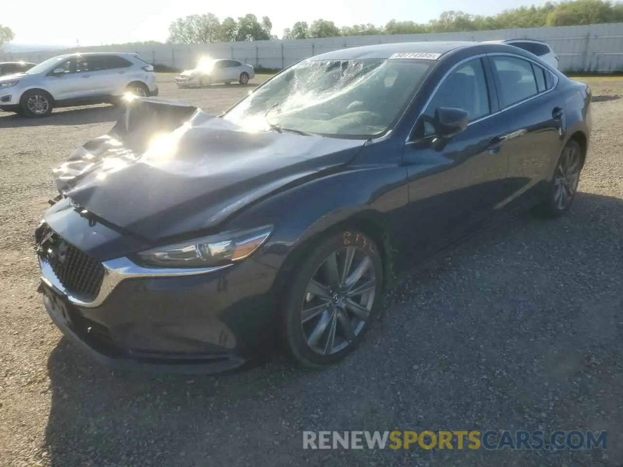 1 Photograph of a damaged car JM1GL1VM5K1502586 MAZDA 6 2019