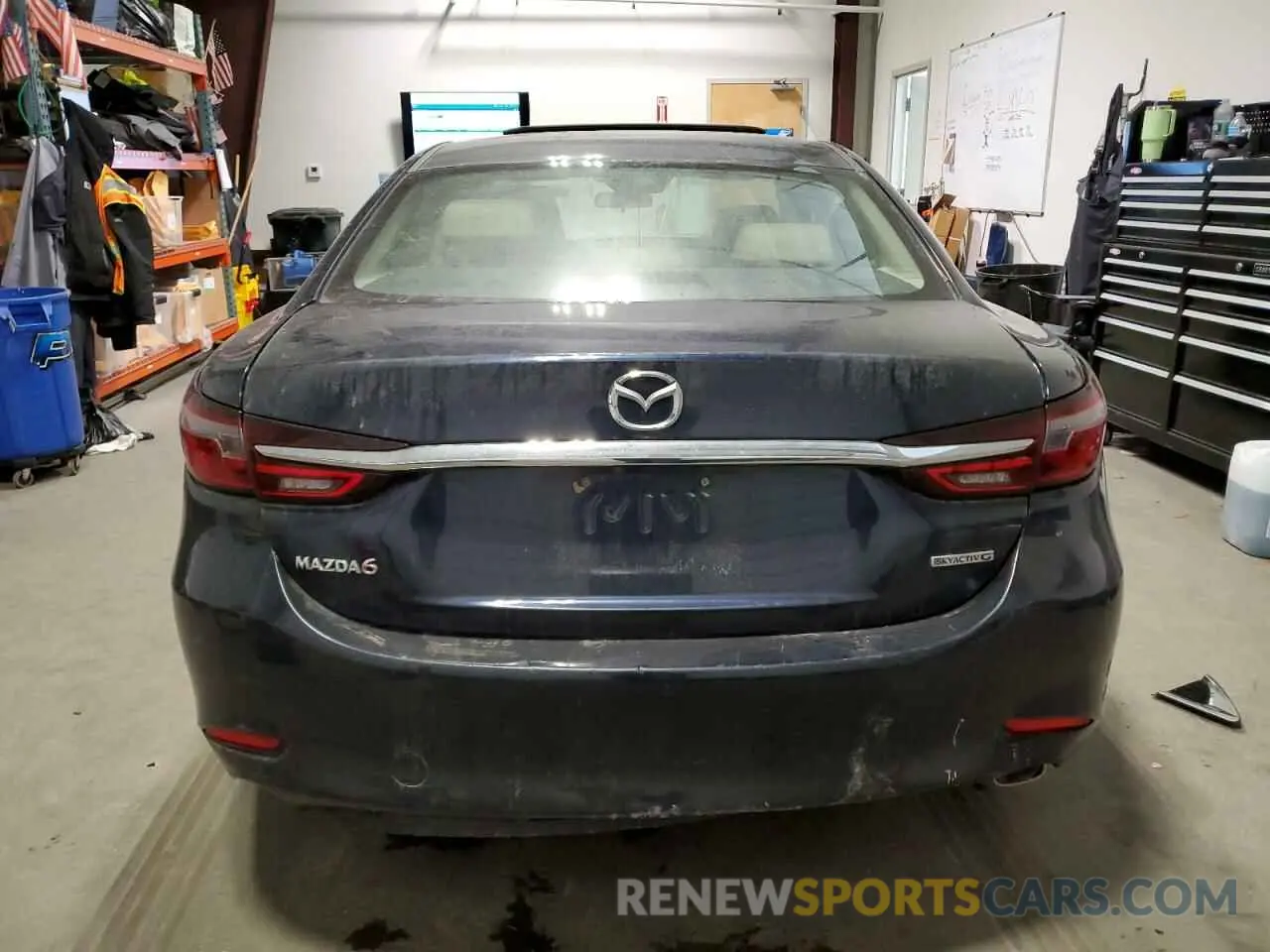 6 Photograph of a damaged car JM1GL1VM5K1508498 MAZDA 6 2019