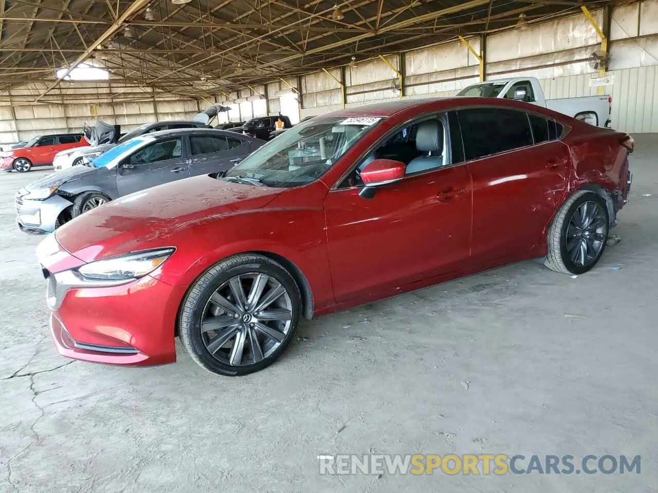 1 Photograph of a damaged car JM1GL1VM7K1507336 MAZDA 6 2019