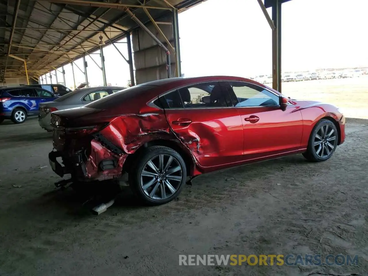 3 Photograph of a damaged car JM1GL1VM7K1507336 MAZDA 6 2019
