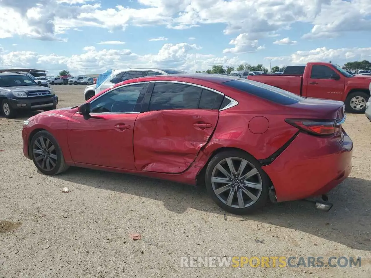 2 Photograph of a damaged car JM1GL1VM9K1510321 MAZDA 6 2019