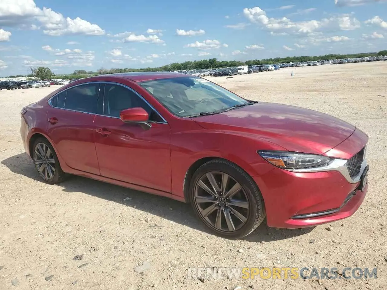 4 Photograph of a damaged car JM1GL1VM9K1510321 MAZDA 6 2019