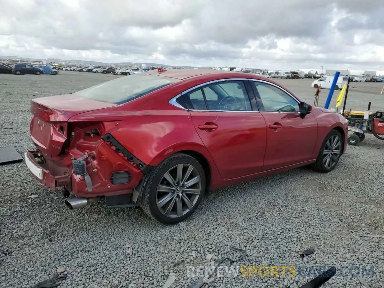 3 Photograph of a damaged car JM1GL1WY3K1510607 MAZDA 6 2019