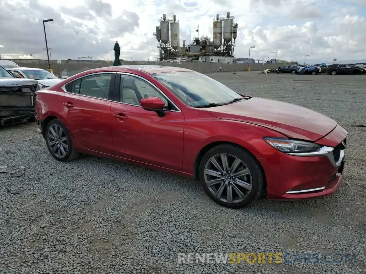 4 Photograph of a damaged car JM1GL1WY3K1510607 MAZDA 6 2019