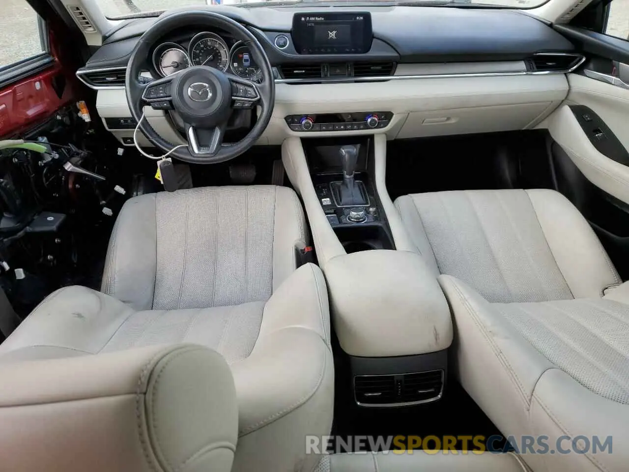 8 Photograph of a damaged car JM1GL1WY3K1510607 MAZDA 6 2019