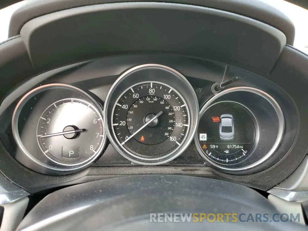 9 Photograph of a damaged car JM1GL1WY3K1510607 MAZDA 6 2019
