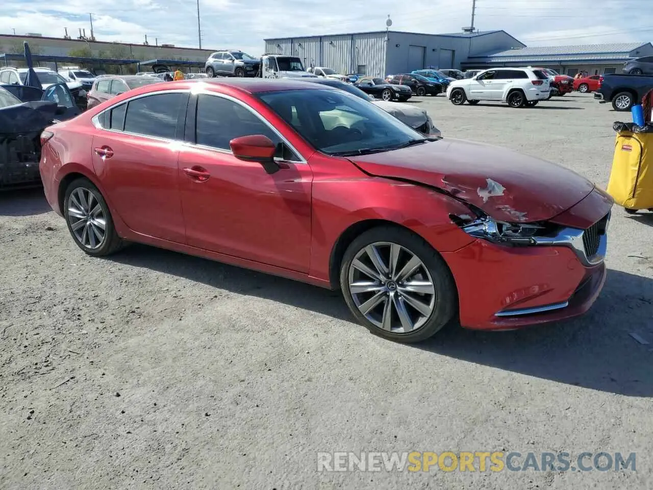 4 Photograph of a damaged car JM1GL1WY9K1508859 MAZDA 6 2019