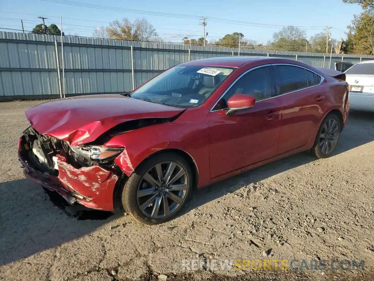 1 Photograph of a damaged car JM1GL1TY2L1518557 MAZDA 6 2020