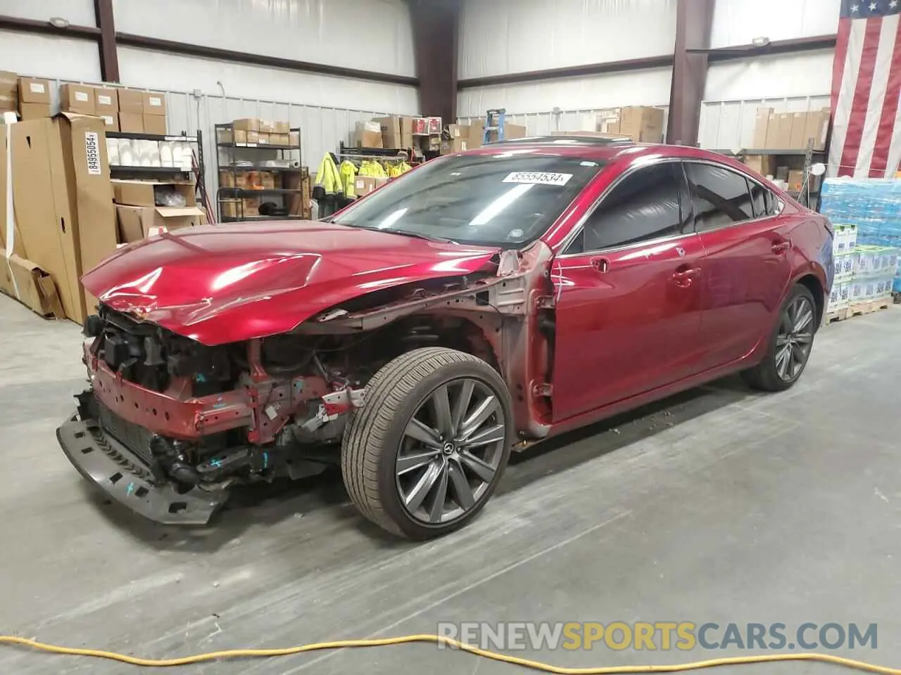 1 Photograph of a damaged car JM1GL1TYXL1522405 MAZDA 6 2020