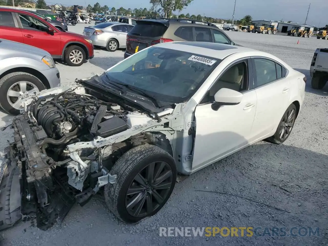 1 Photograph of a damaged car JM1GL1VM2L1511070 MAZDA 6 2020