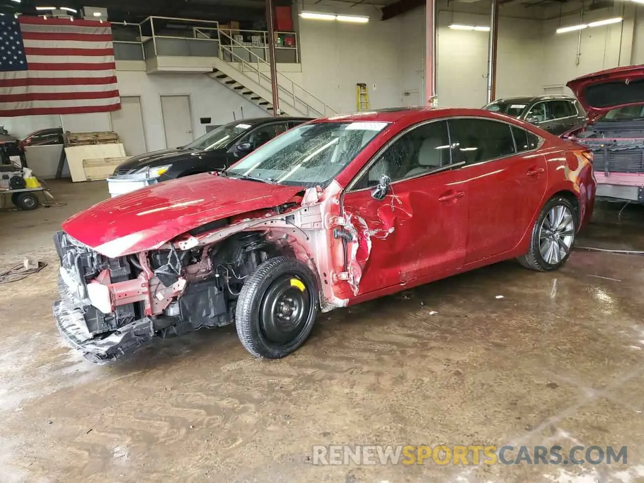 1 Photograph of a damaged car JM1GL1VM5L1519034 MAZDA 6 2020