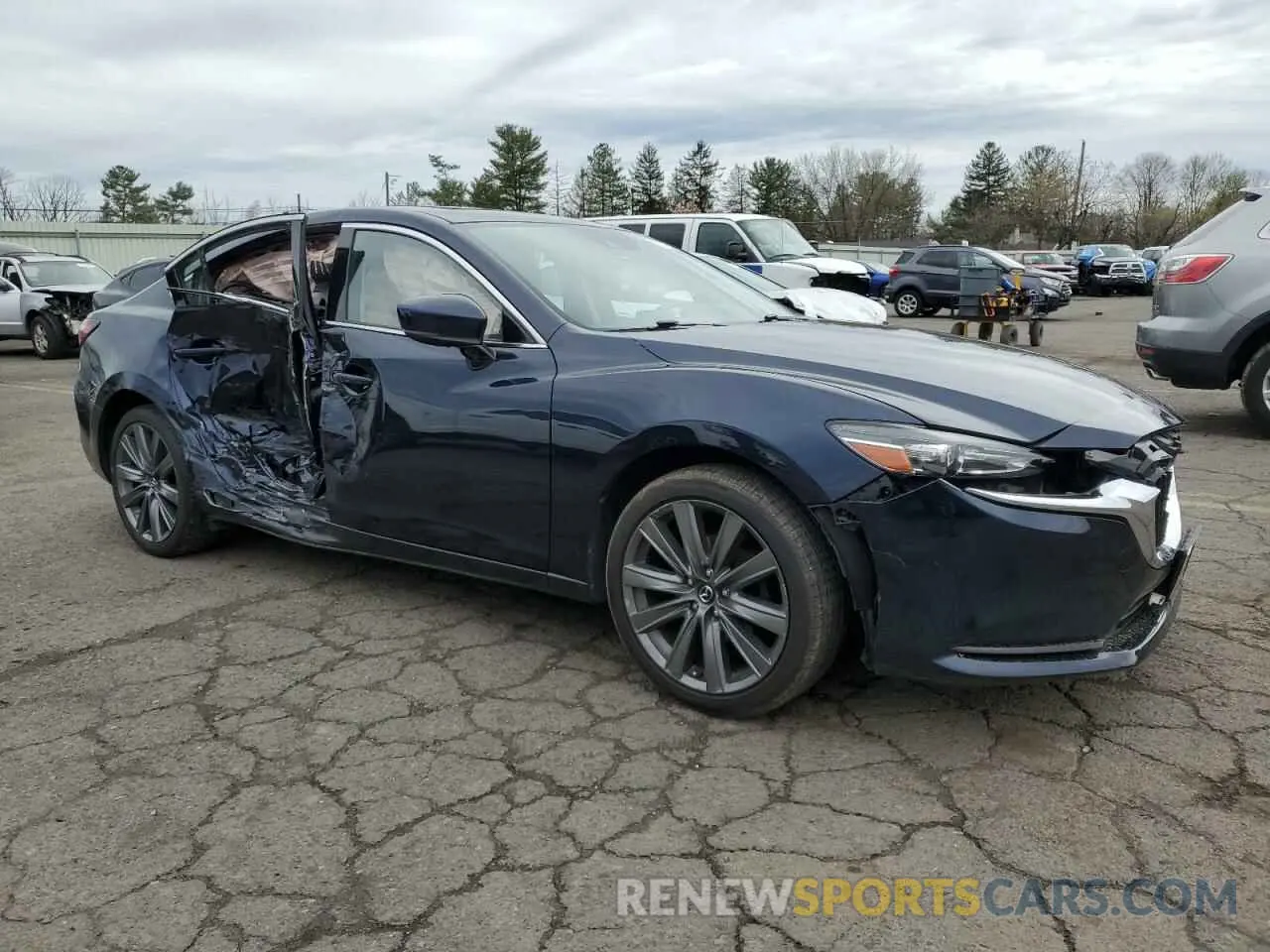 4 Photograph of a damaged car JM1GL1VMXL1513486 MAZDA 6 2020