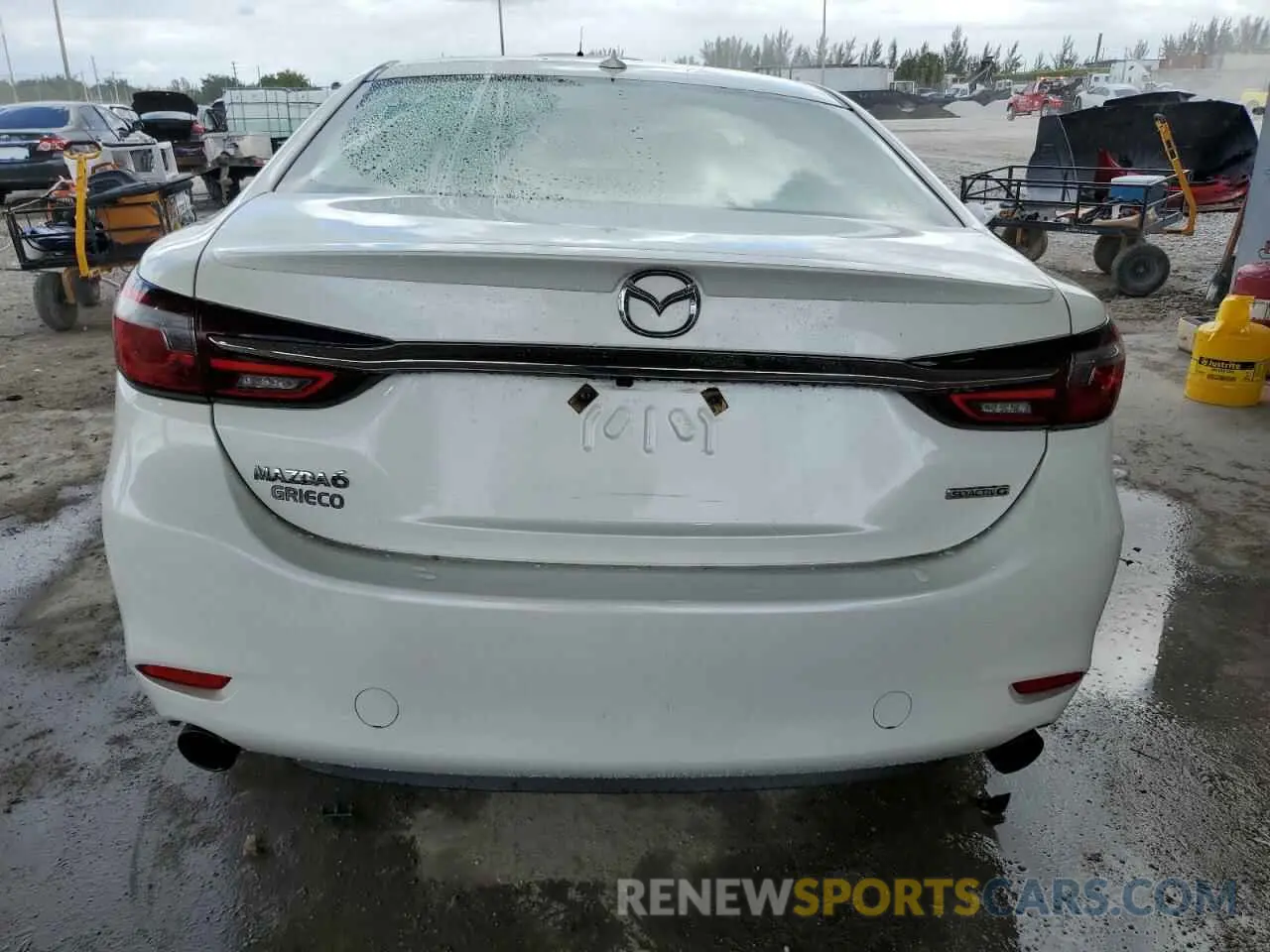 6 Photograph of a damaged car JM1GL1WY5L1523814 MAZDA 6 2020