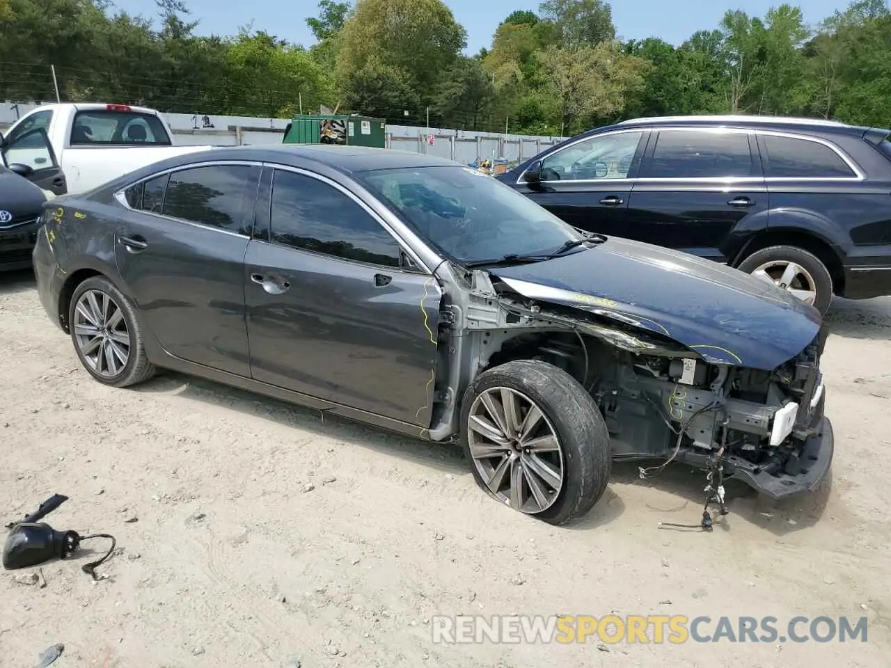 4 Photograph of a damaged car JM1GL1WYXL1516325 MAZDA 6 2020
