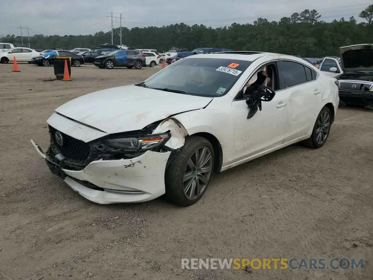 1 Photograph of a damaged car JM1GL1WYXL1521248 MAZDA 6 2020