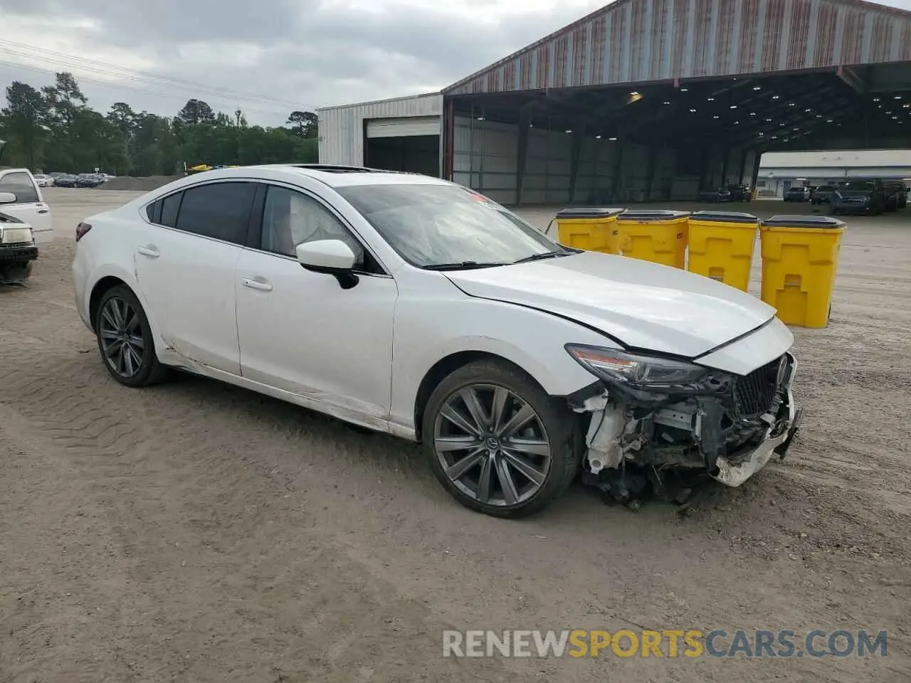 4 Photograph of a damaged car JM1GL1WYXL1521248 MAZDA 6 2020