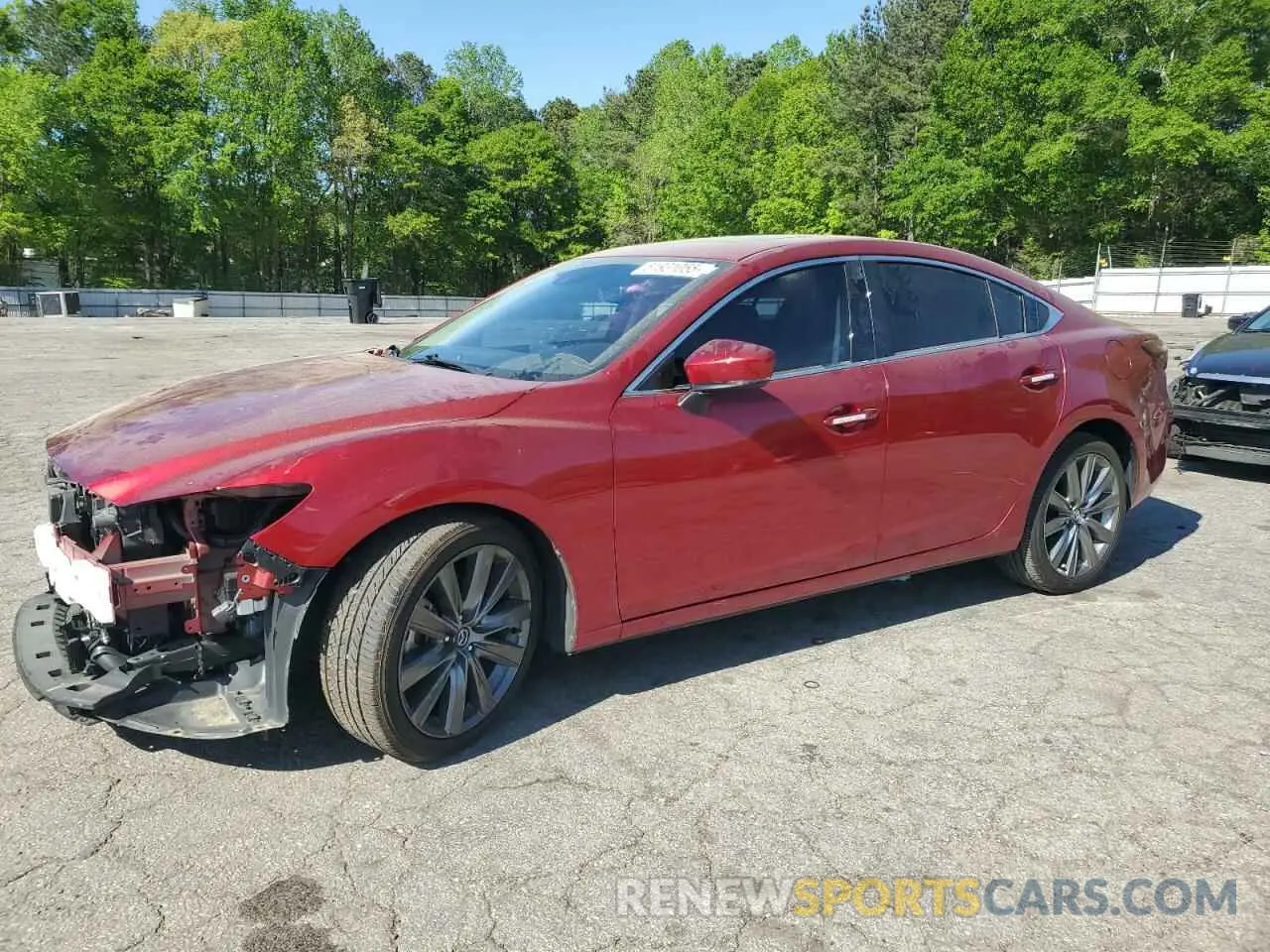 1 Photograph of a damaged car JM1GL1TY4M1616684 MAZDA 6 2021