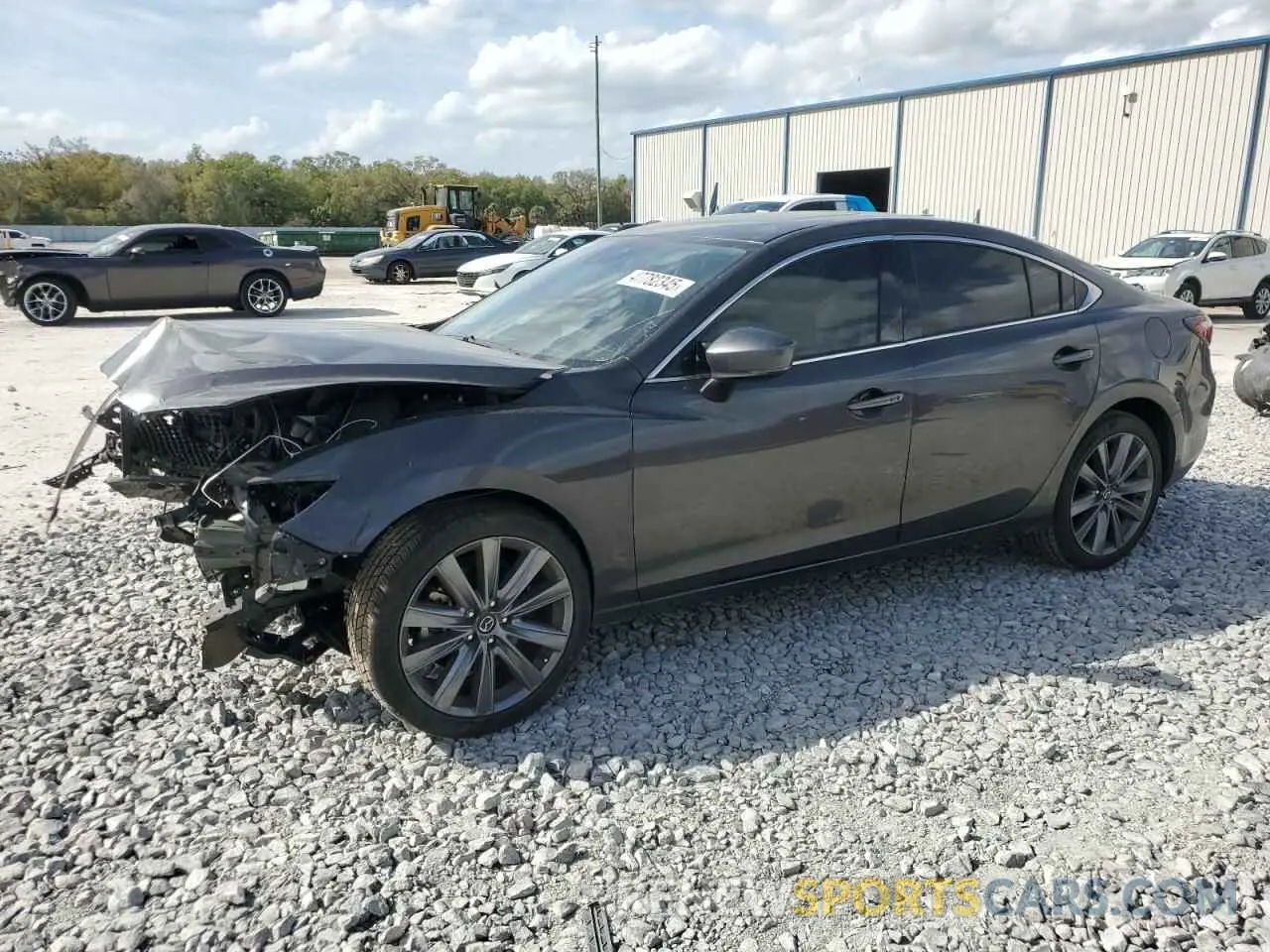1 Photograph of a damaged car JM1GL1TY5M1617035 MAZDA 6 2021