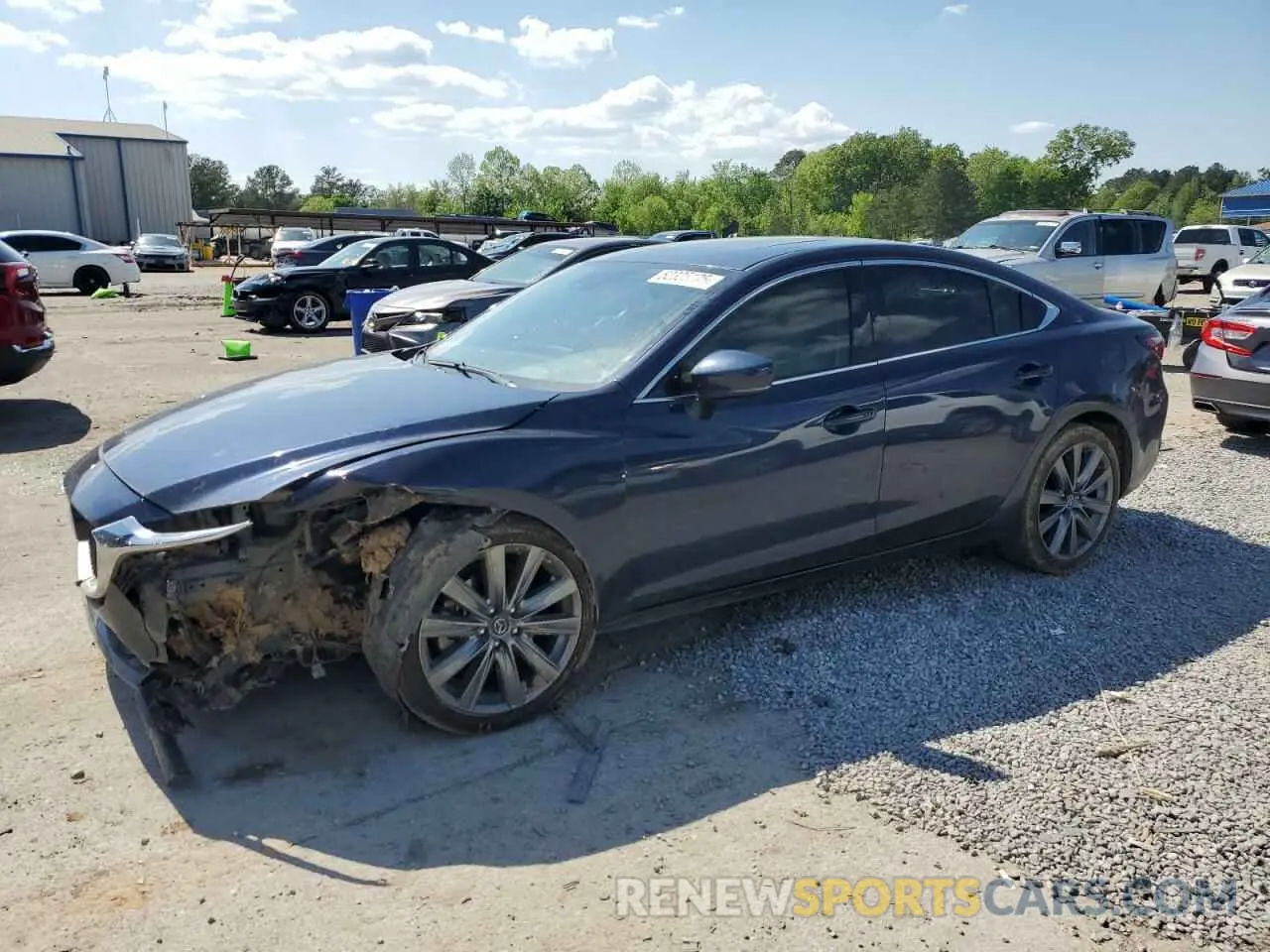 1 Photograph of a damaged car JM1GL1TY9M1616924 MAZDA 6 2021