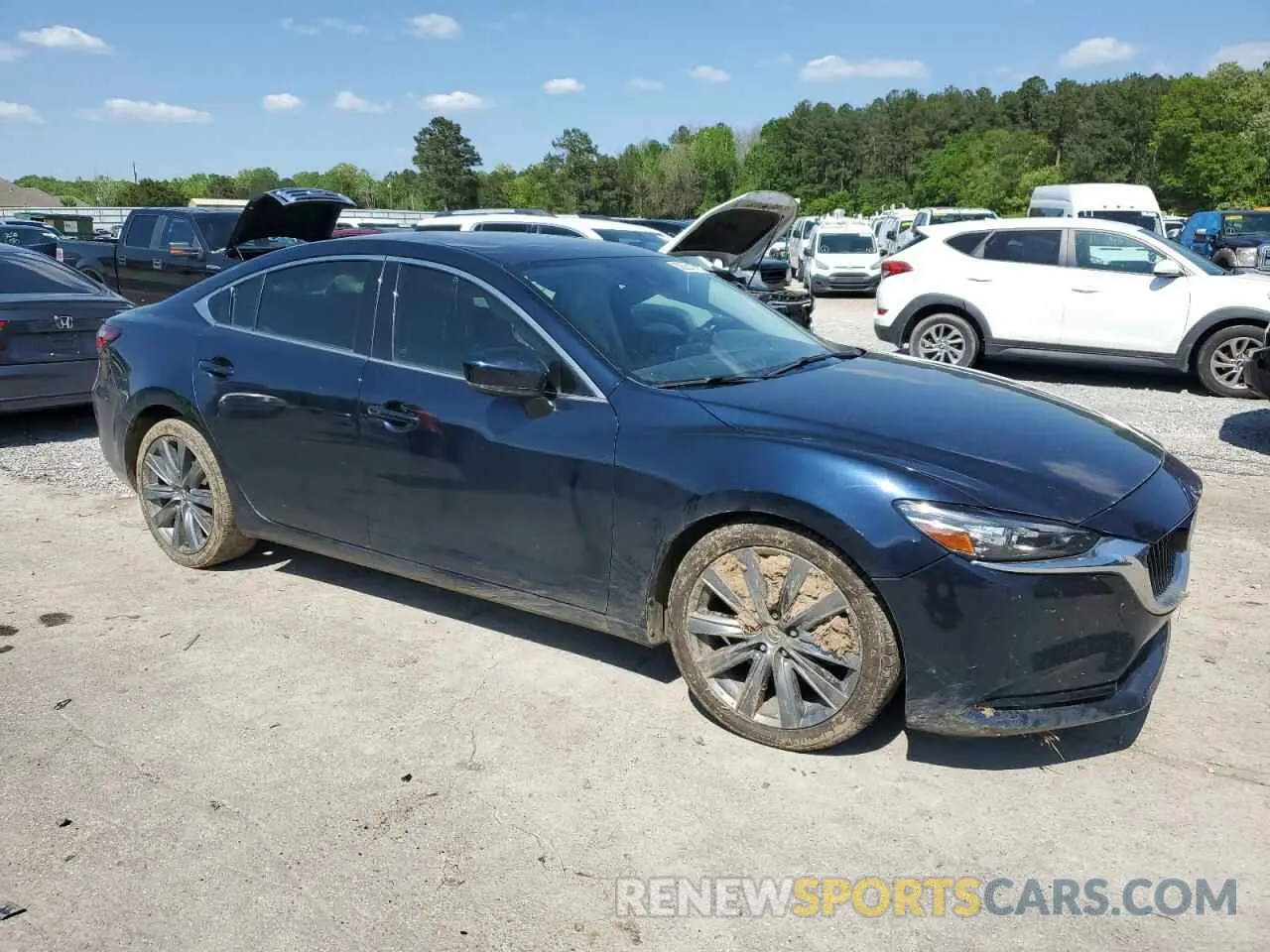 4 Photograph of a damaged car JM1GL1TY9M1616924 MAZDA 6 2021