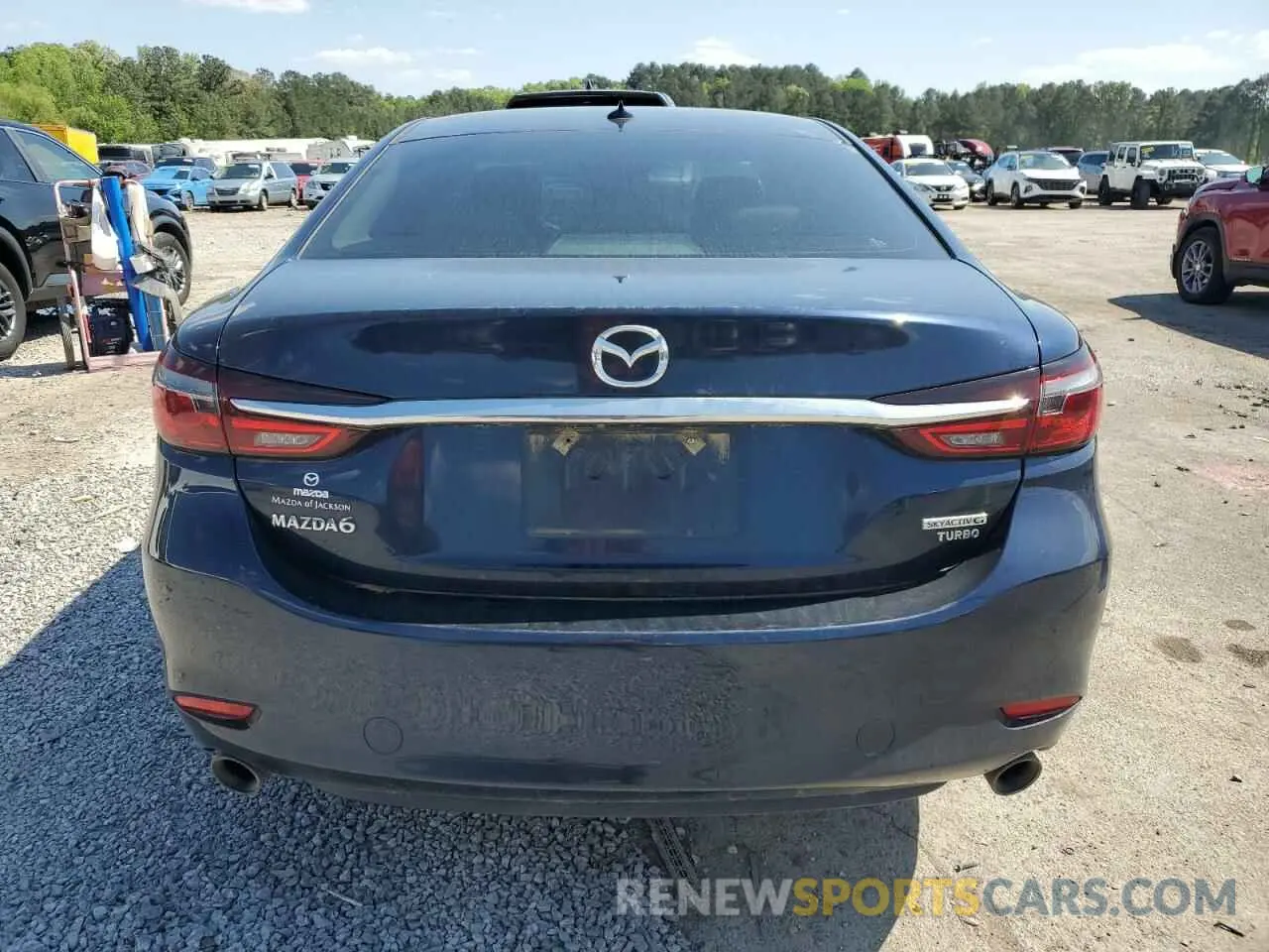 6 Photograph of a damaged car JM1GL1TY9M1616924 MAZDA 6 2021