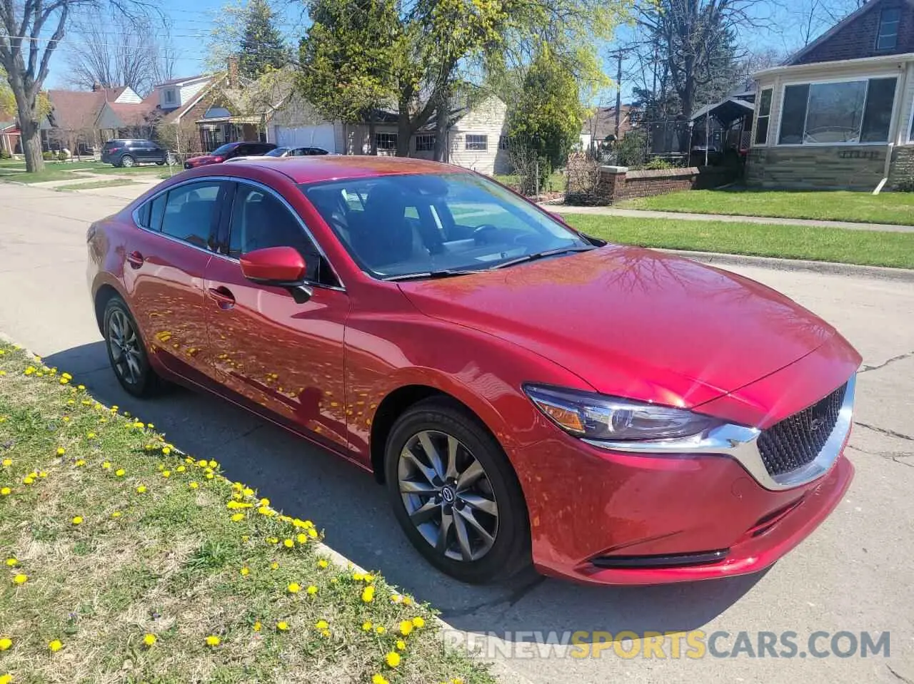 1 Photograph of a damaged car JM1GL1UM1M1613723 MAZDA 6 2021