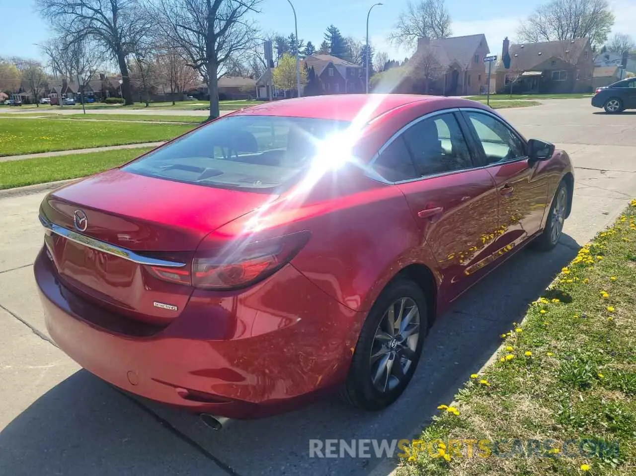 4 Photograph of a damaged car JM1GL1UM1M1613723 MAZDA 6 2021