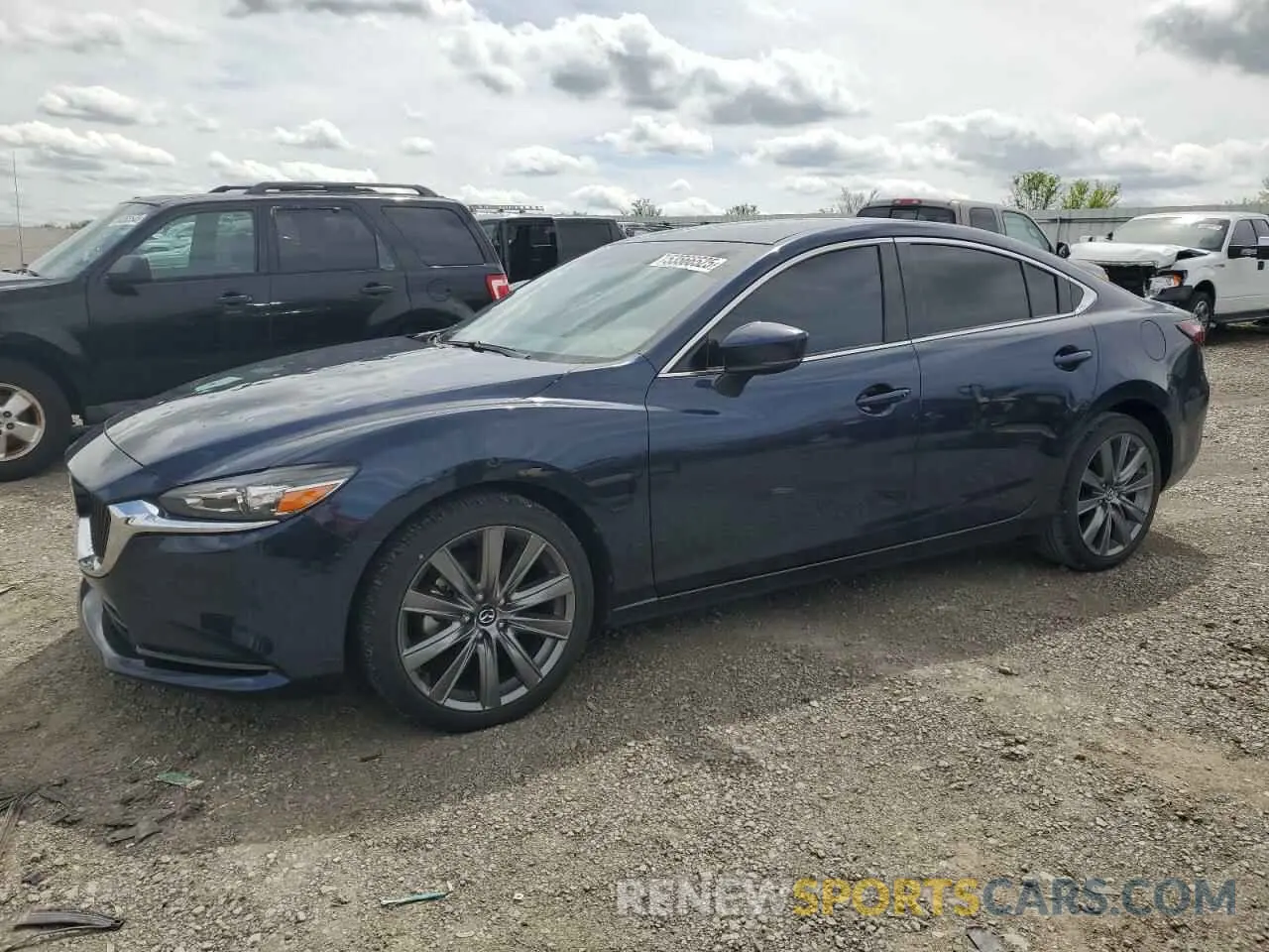 1 Photograph of a damaged car JM1GL1VM1M1611050 MAZDA 6 2021