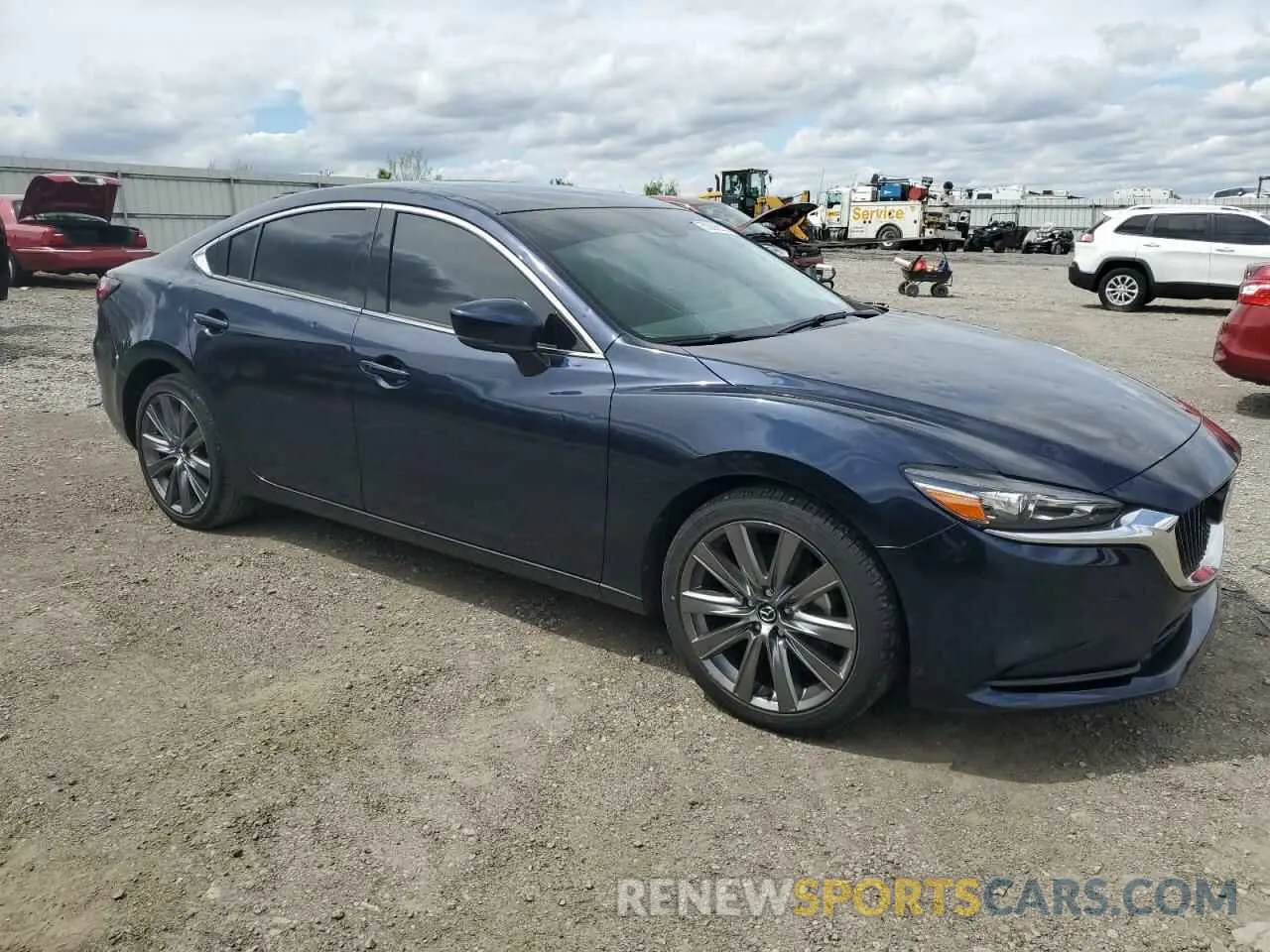 4 Photograph of a damaged car JM1GL1VM1M1611050 MAZDA 6 2021