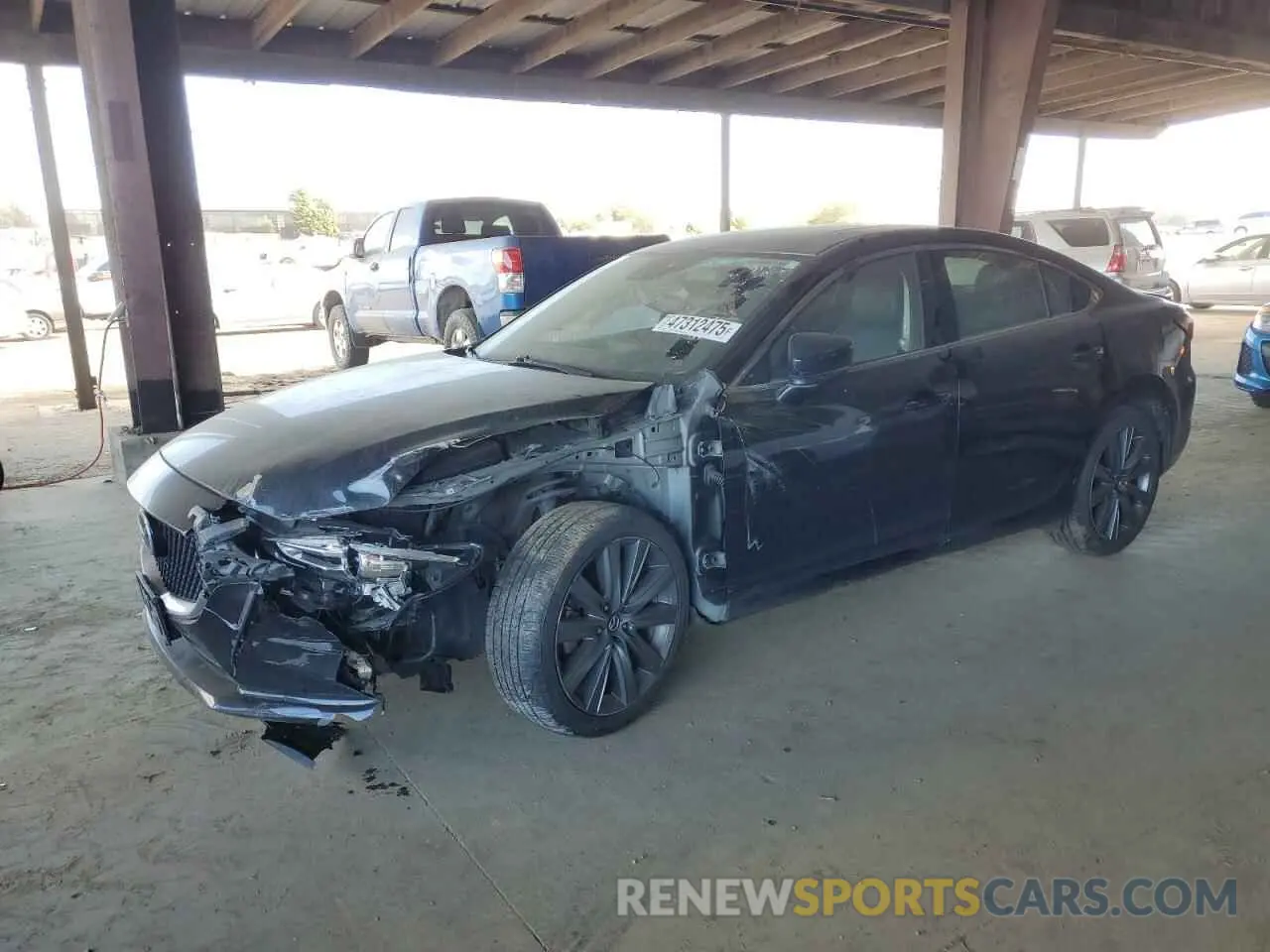 1 Photograph of a damaged car JM1GL1VM4M1602522 MAZDA 6 2021
