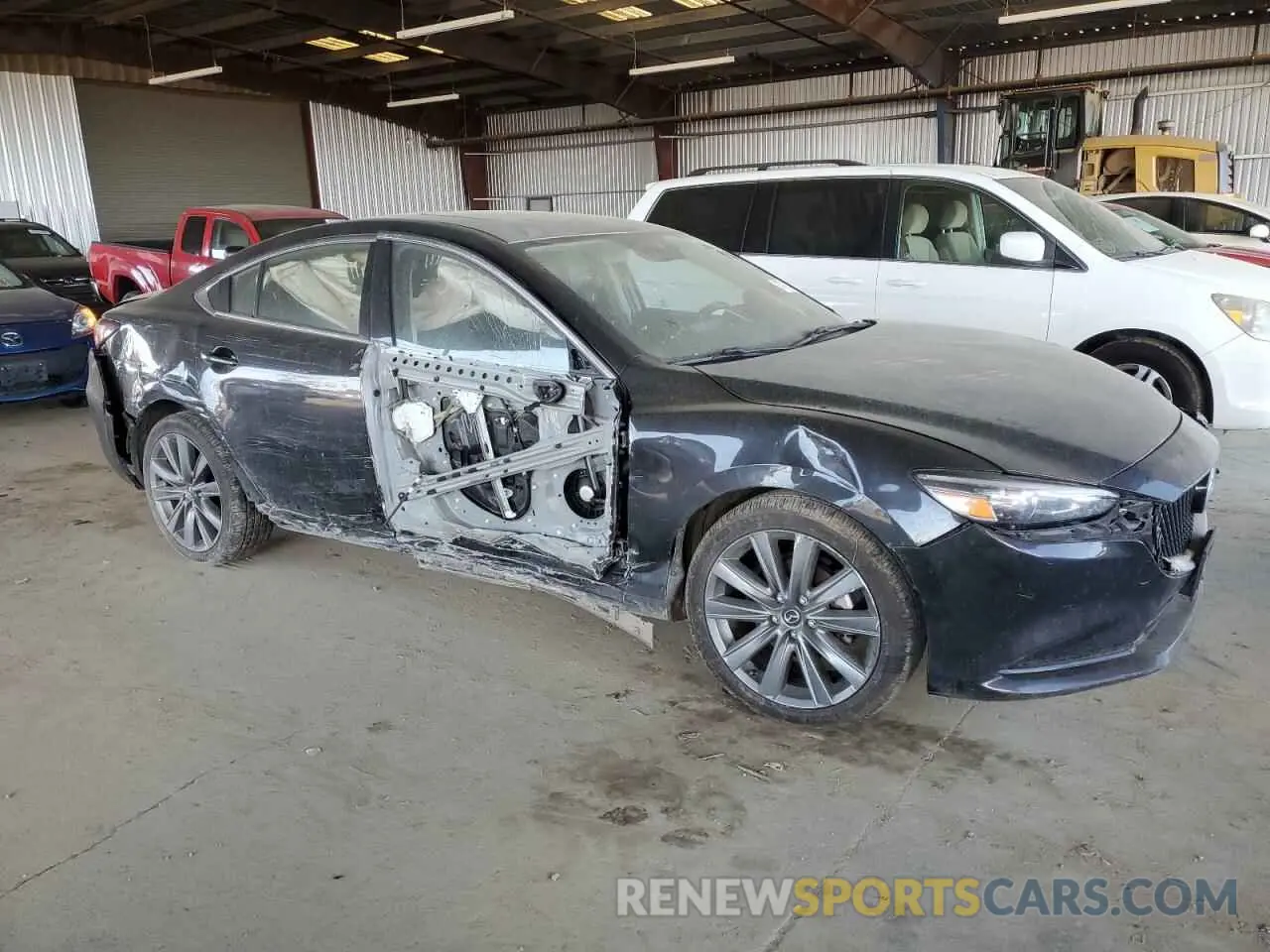 4 Photograph of a damaged car JM1GL1VM4M1602522 MAZDA 6 2021