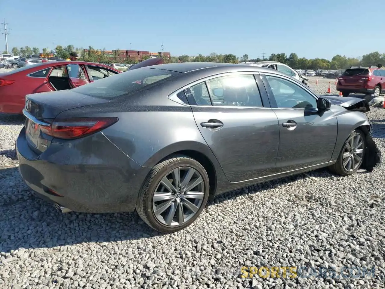 3 Photograph of a damaged car JM1GL1VM4M1603945 MAZDA 6 2021