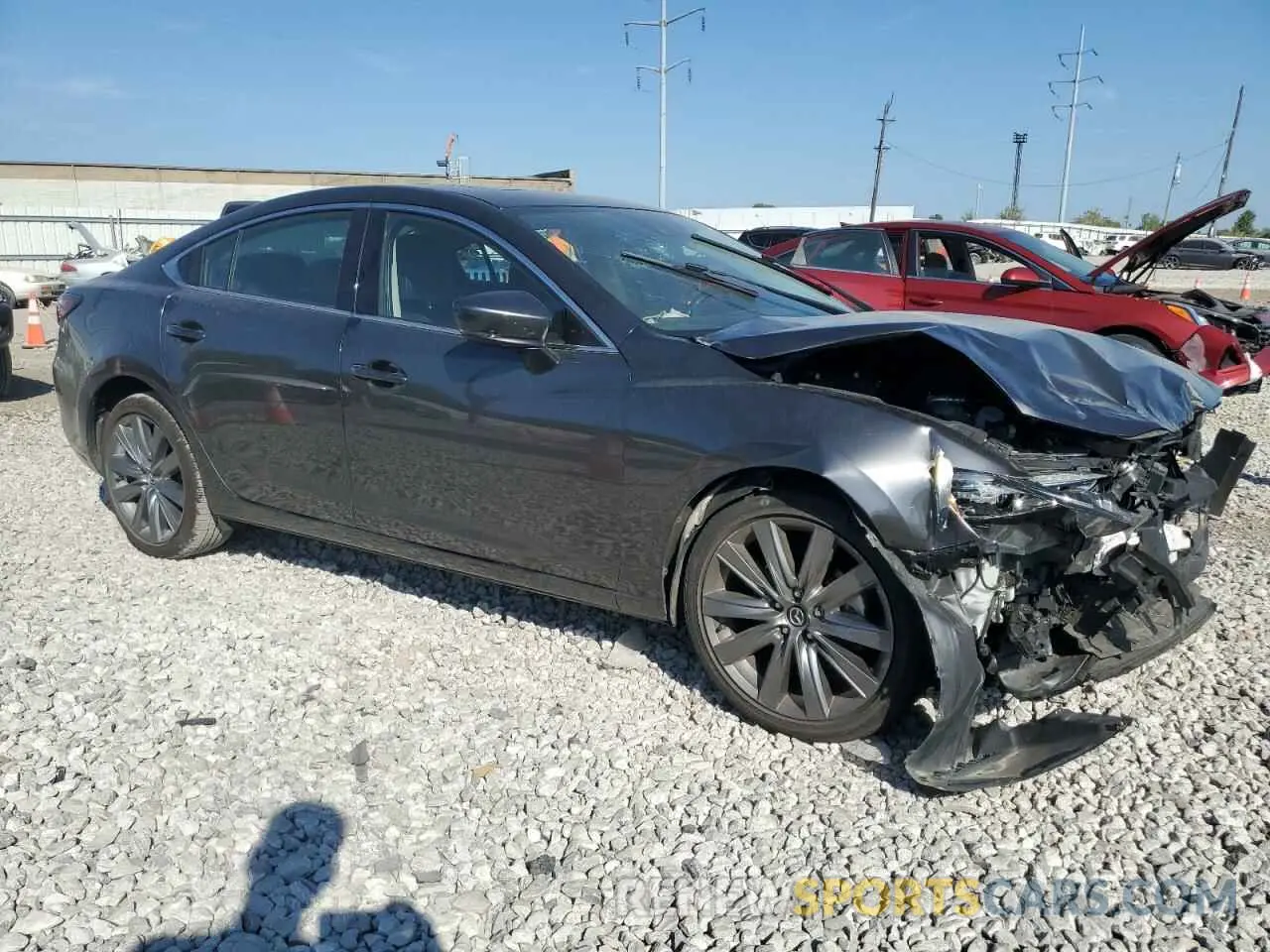 4 Photograph of a damaged car JM1GL1VM4M1603945 MAZDA 6 2021
