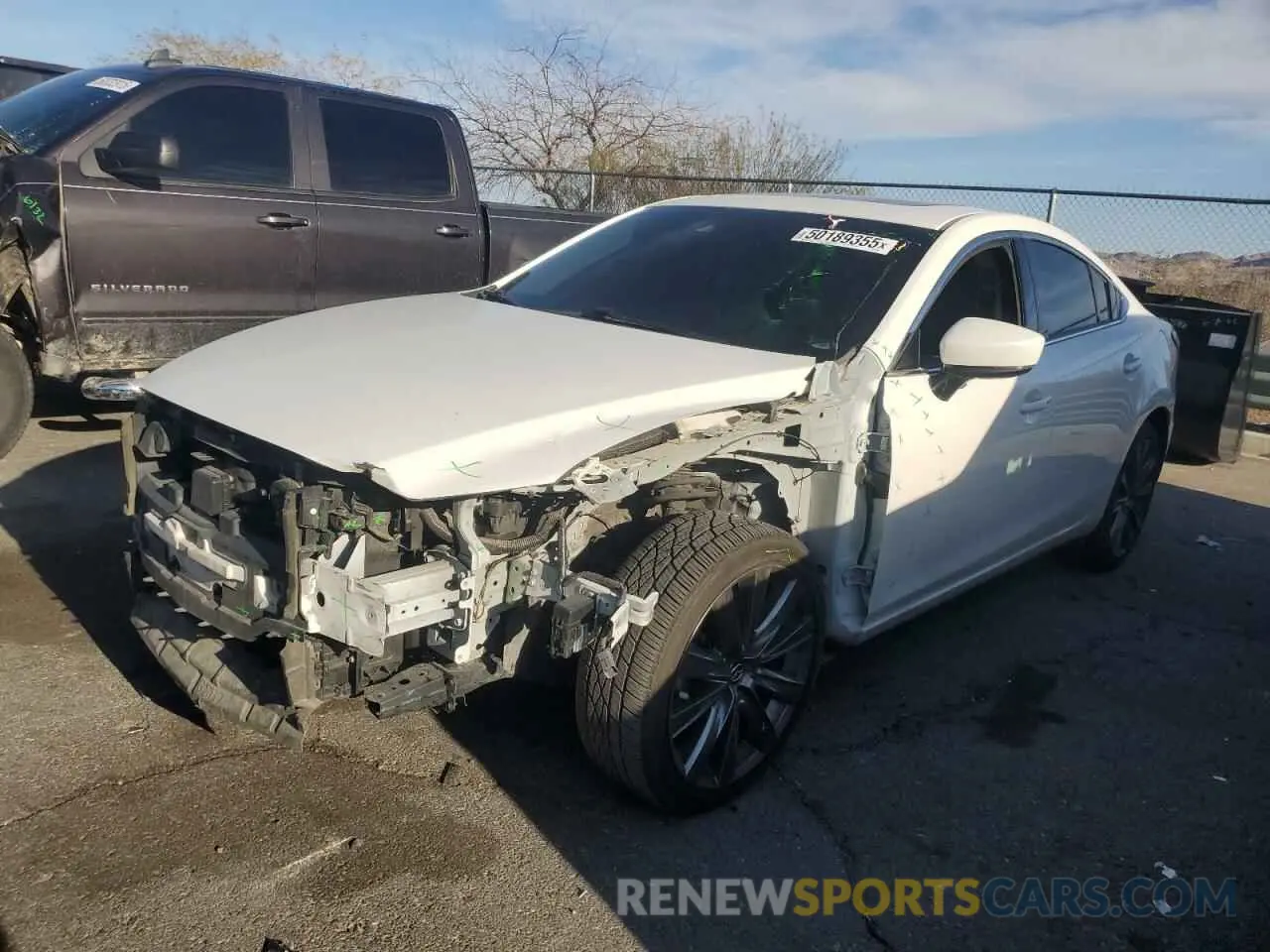 1 Photograph of a damaged car JM1GL1VM6M1612064 MAZDA 6 2021
