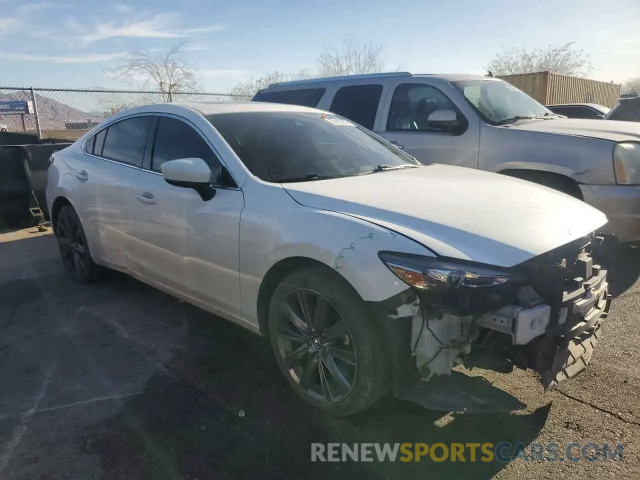 4 Photograph of a damaged car JM1GL1VM6M1612064 MAZDA 6 2021