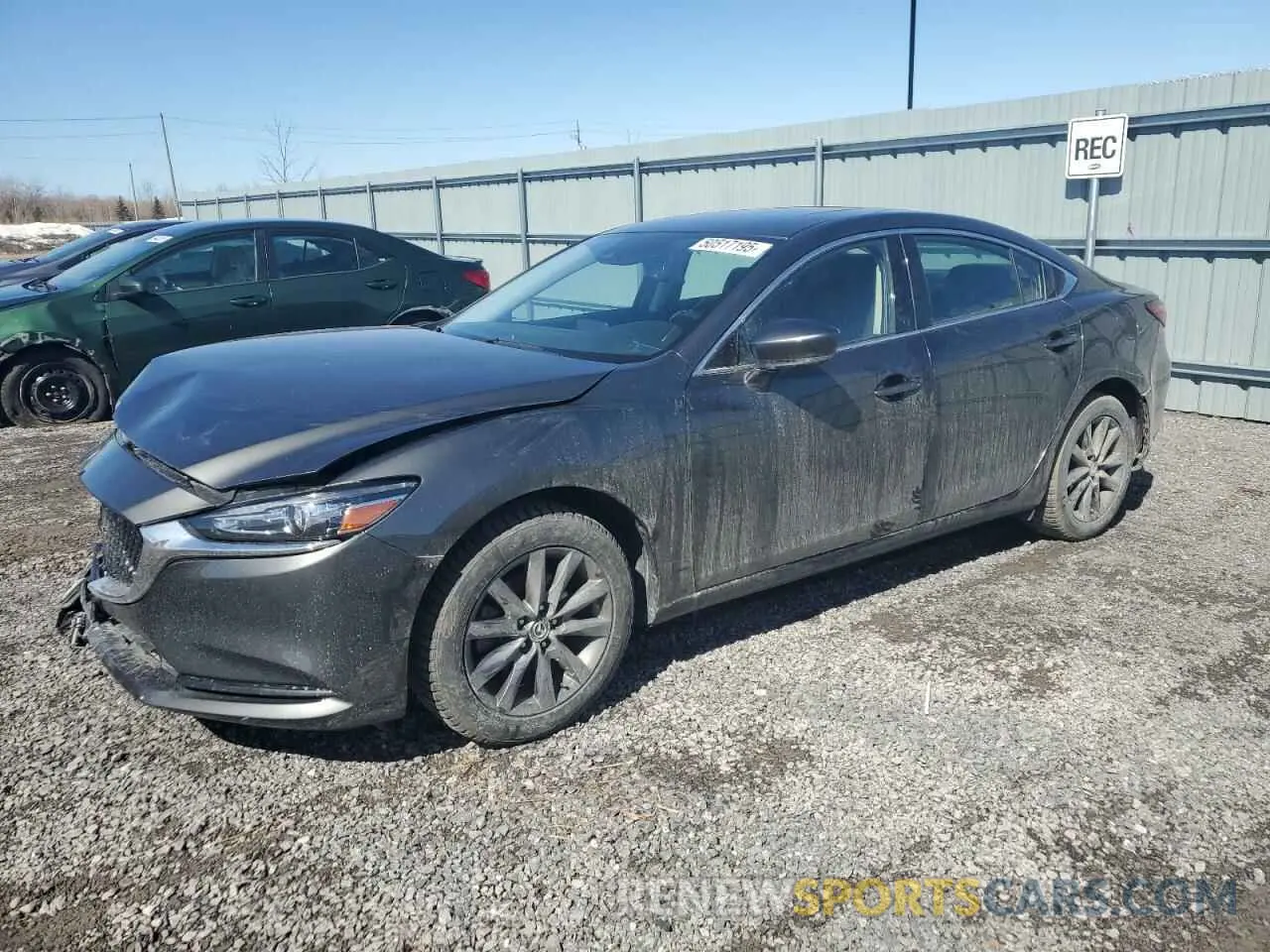 1 Photograph of a damaged car JM1GL1VM7M1616205 MAZDA 6 2021
