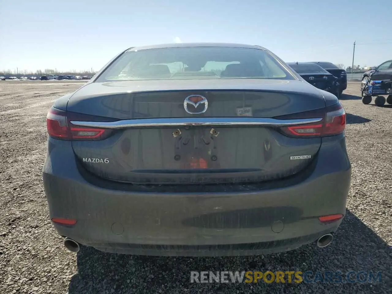 6 Photograph of a damaged car JM1GL1VM7M1616205 MAZDA 6 2021