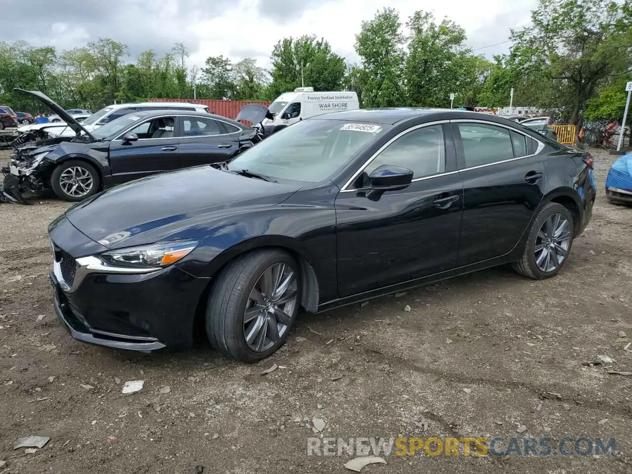1 Photograph of a damaged car JM1GL1VM8M1605875 MAZDA 6 2021