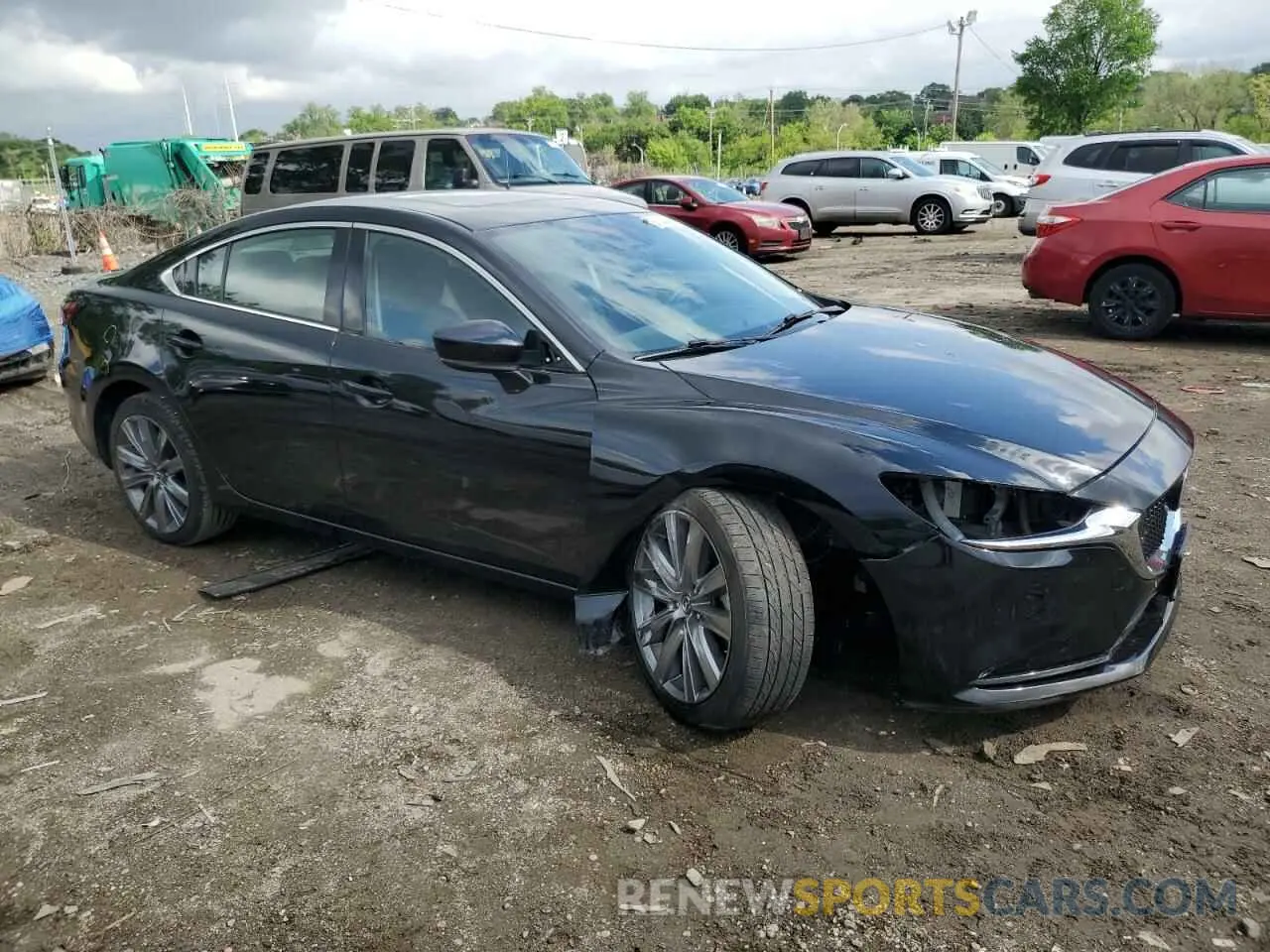 4 Photograph of a damaged car JM1GL1VM8M1605875 MAZDA 6 2021