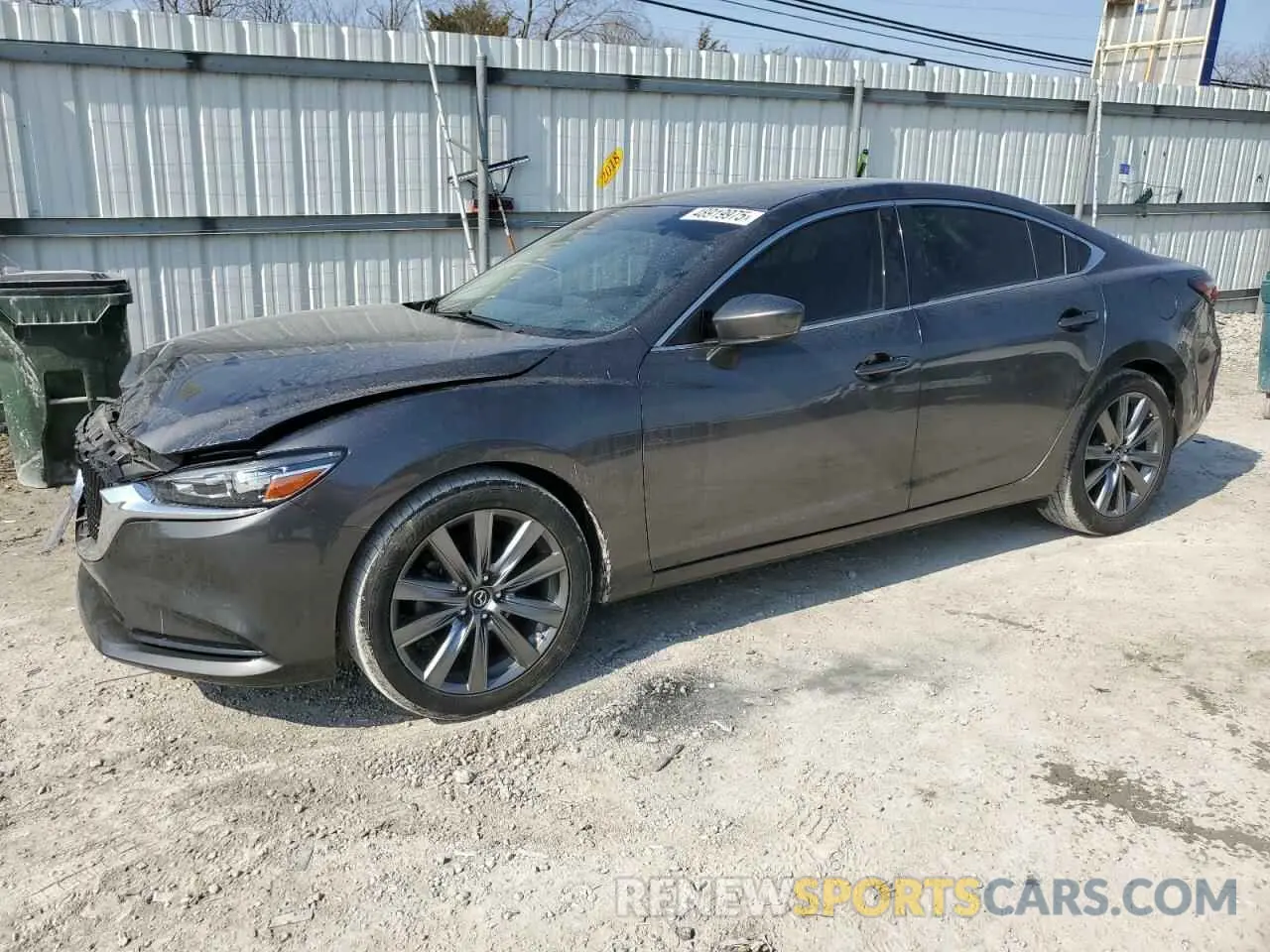 1 Photograph of a damaged car JM1GL1VMXM1613606 MAZDA 6 2021