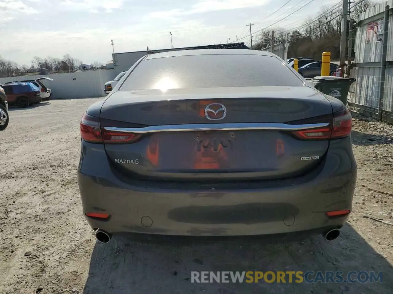 6 Photograph of a damaged car JM1GL1VMXM1613606 MAZDA 6 2021
