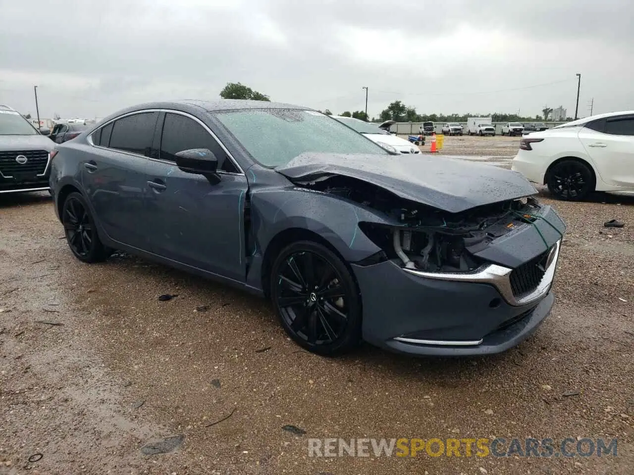 4 Photograph of a damaged car JM1GL1WY6M1607108 MAZDA 6 2021